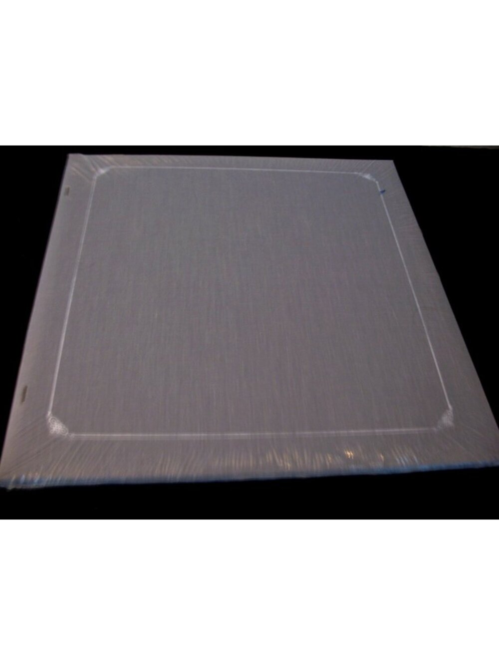 Creative Memories 12x12 Sterling Gray open spine Album New straps Cover Holders